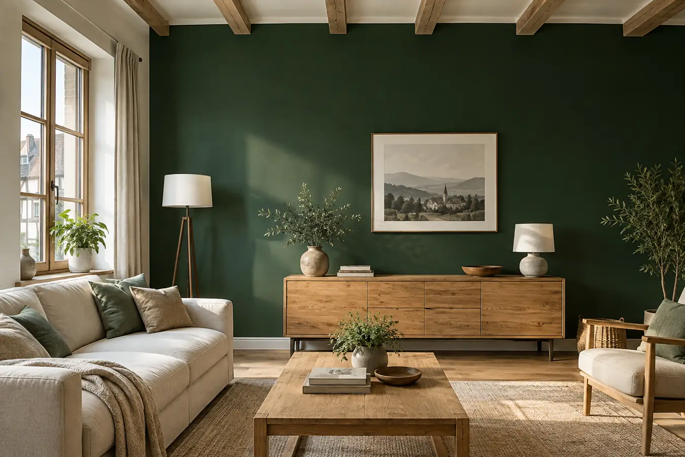 comment faire du vert foncé en peinture - résultat intérieur comment faire du vert foncé en peinture pour un mur intérieur élégant en Alsace