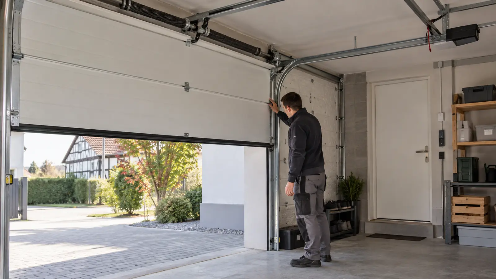 comment isoler porte de garage – contrôle après amélioration comment isoler porte de garage avec contrôle professionnel de l’équilibrage