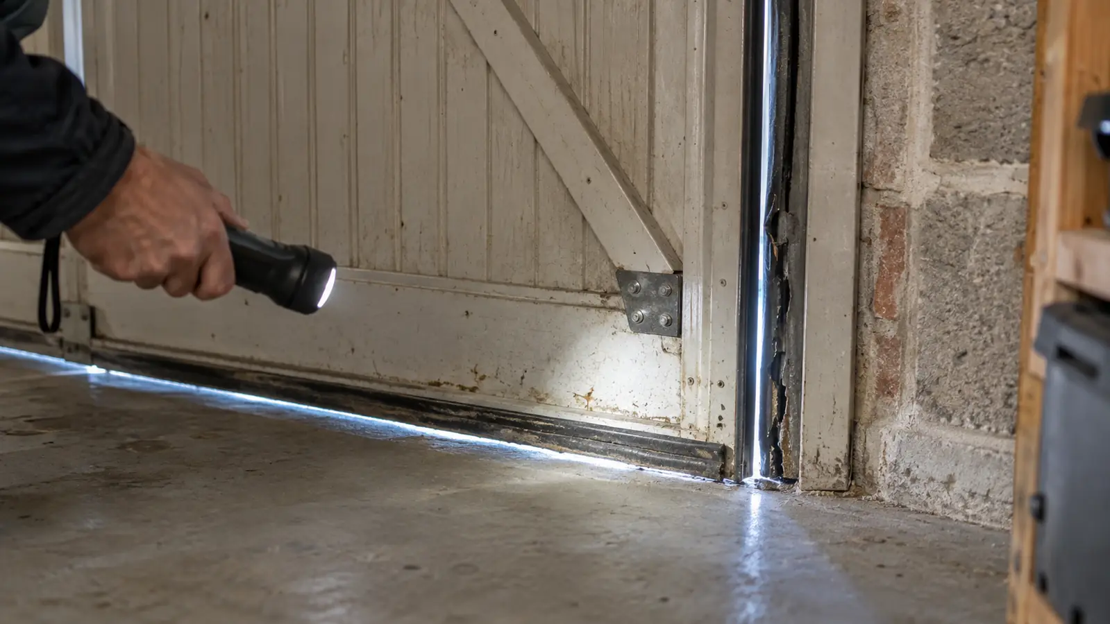 comment isoler porte de garage – diagnostic des joints et du seuil comment isoler porte de garage en repérant les joints usés et les fuites d’air